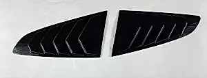 Ford Mustang Uyumlu 2015-2020 Kelebek Cam Kaplama - Piano Black