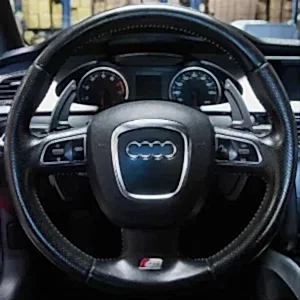 Audi A3 Uyumlu & A4 & A5 (2013-2016) Paddle Shift (F1 Vites Kulakçık) - Siyah