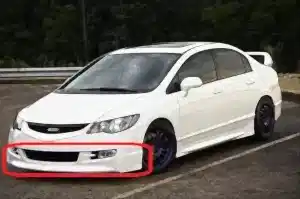 Honda Civic Uyumlu Fd6 2006-2010 Ön Tampon Ek Mugen (Makyajsız)