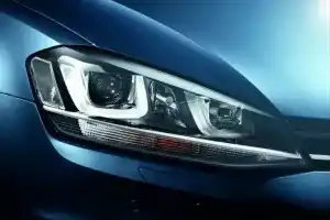 Volkswagen Golf Uyumlu 7 U Led Far Silver Haraketli Sinyal -(Uzun Kısa Led Aydınlatmalar Farın İçinde)