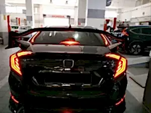 Honda Civic Uyumlu Fc5 2016-2021 Hareketli Led Stop Smoke
