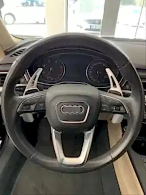 Audi A3 Uyumlu 2017+ A4 2017+ Audi A5 2017+ Paddle Shift - Silver (F1 Vites Kulakçık)