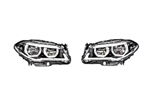 Bmw 5 Uyumlu Serisi F10 2009-2013 Lci Led Far Takımı (Makyajsız Kasa İçin)