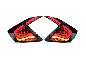 Honda Civic Uyumlu Fc5 2016-2019 Omurga Led Stop Smoke