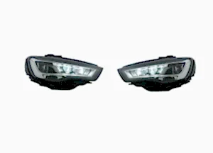 Audi A3 Uyumlu 2013-2016 Led Far ( 2017+ Görünüm Facelift)