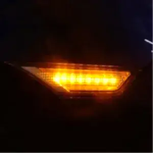 Honda Civic Uyumlu Fc5 2016-2020 Çamurluk Sinyali Smoke