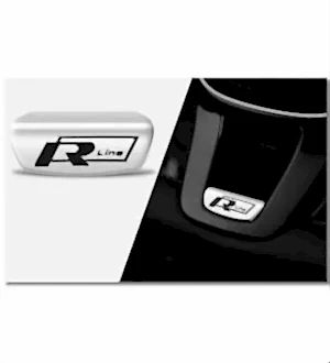 Volkswagen R Uyumlu Line Direksiyon Logosu (Küçük)
