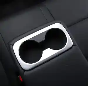 Hyundai Tucson Uyumlu 2015-2018 Bardaklık Kaplama - Silver