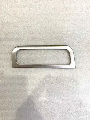 Hyundai Elantra Uyumlu 2016-2019 Kontrol Panel Kaplama Silver (Abs)