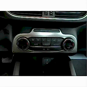 Ford Focus Uyumlu 2019+ Klima Panel Kaplama Silver(Paslanmaz Çelik),