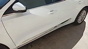 Ford Focus Uyumlu 2019+ Nikelaj Kapı Çıtası