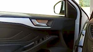 Ford Focus Uyumlu 2019+ Kapı Kolu İç Açma Kaplama-Silver