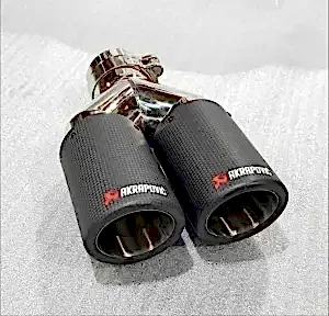 Akrapovıc Egzoz Uyumlu 2Lı 76 Mm