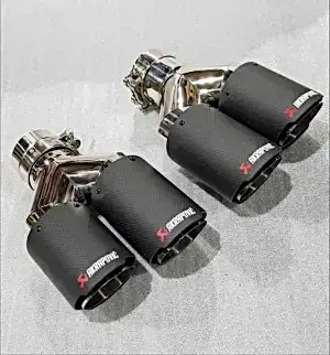 Akrapovıc Egzoz Uyumlu Bölmeli Dual 76 Mm