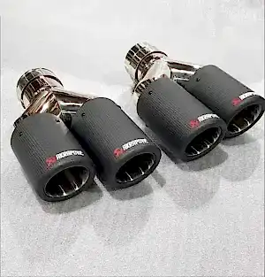 Akrapovıc Egzoz Uyumlu Dual 76 Mm