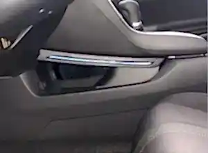 Honda Civic Uyumlu Fc5 2016-2020 Vites Konsol Aydınlatma - Mavi - Görsel 2