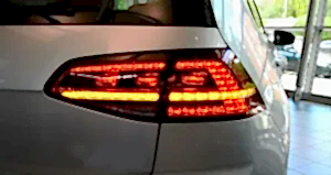 Volkswagen Golf Uyumlu 7 Mk7 2012-2018 LED Stop 7 Highline Görünümlü