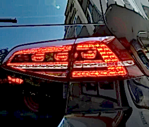 Volkswagen Golf Uyumlu 7 Mk7 2012-2018 LED Stop 7 Highline Görünümlü - Görsel 2