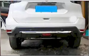 Nissan X-Trail Uyumlu 2014-2017 Arka Sis Kaplama Nikelaj