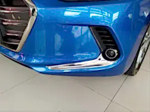 Hyundai Elantra Uyumlu 2016-2018 Ön Sis Çıtası Nikelaj