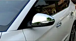 Hyundai Elantra Uyumlu 2016-2018 Ayna Kapağı Nikelaj