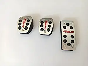 Ford Focus Uyumlu 2010-2019 Pedal Seti Kırmızı Yazılı Manuel