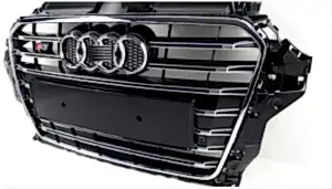 Audi A3 Uyumlu 2013-2016 Panjur S3 Siyah