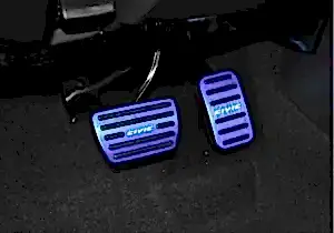 Honda Civic Uyumlu Fc5 Pedal Seti (Geçme Model) 2 Parça - Mavi
