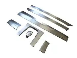 Honda Civic Uyumlu Fc5 2016-2020 İç Kaplama Set Silver 7 Parça