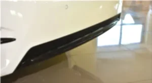 Honda Civic Uyumlu Fc5 2016-2020 Arka Tampon Alt Çıta Karbon