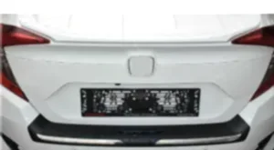Honda Civic Uyumlu Fc5 2016-2020 Arka Tampon Kaplama Mavi