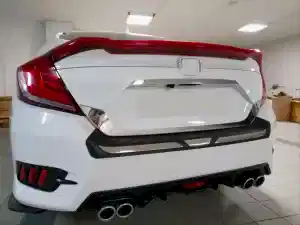 Honda Civic Uyumlu Fc5 2016-2020 Tampon Kaplama Nikelajı
