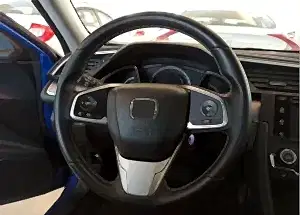 Honda Civic Uyumlu Fc5 2016-2020 Direksiyon Alt Parça Tekli Silver Yazısız