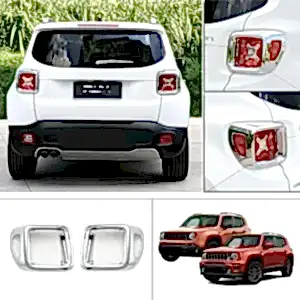 Jeep Renegade Uyumlu Stop Çerçevesi Abs Krom Aksesuar 2014-2017