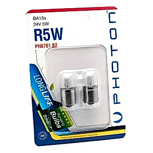 Blister R5W Uyumlu 24V 2'Li Blister
