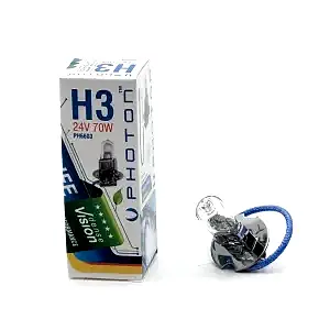 H3 24V Uyumlu 70W Standart Halojen