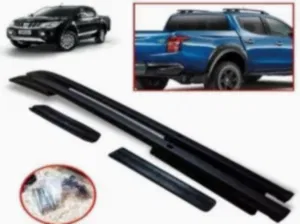 Mitsubishi L200 Uyumlu Tavan Çıtası -2015 Oem Style Black Siyah
