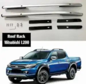 Mitsubishi L200 Uyumlu Tavan Çıtası -2015 Oem Style Silver Gümüş