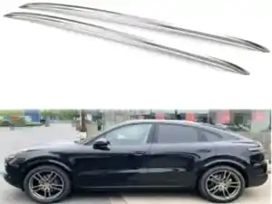 Porsche Cayenne Uyumlu Tavan Çıtası -2018 Silver Gri