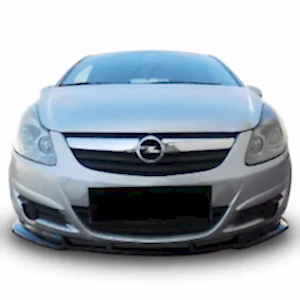 Opel Corsa Uyumlu D (2007-2015) Ön Tampon Altı Lip (Plastik)