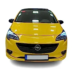 Opel Corsa Uyumlu E (2014-Sonrası) Ön Tampon Ek (Plastik)