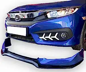 Honda Civic Uyumlu Fc5 Sedan (2015-2018) Mugen Ön Tampon Eki (Plastik)