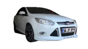 Ford Focus Uyumlu 3 Sedan (2012-2015) Ön Tampon Ek (Plastik)