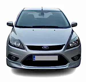 Ford Focus Uyumlu 2,5 Hatchback / Sedan (2008-2011) Ön Tampon Ek (Plastik)