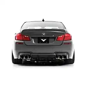 Bmw 5 Uyumlu Serisi F10 (2010 - 2014) Vorsteiner Arka Tampon Eki - Difüzör (Plastik)