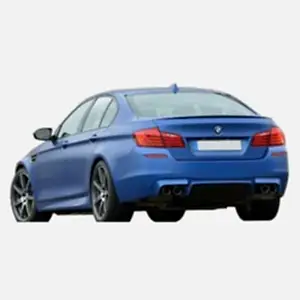 Bmw 5 Uyumlu Serisi F10 (2010 - 2014) M5 Arka Tampon Eki - Difüzör (Plastik)