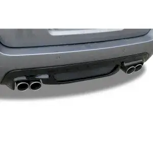 Bmw 5 Uyumlu Serisi E60 (2004 - 2010) M5 Arka Tampon Eki - Difüzör (Plastik)