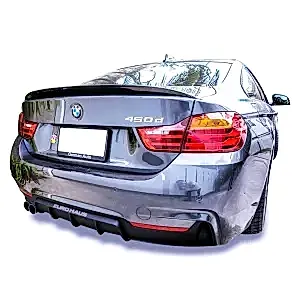 Bmw 4 Uyumlu Serisi F32 F33 F36 M Performance Soldan Çift Çıkış Arka Tampon Eki -