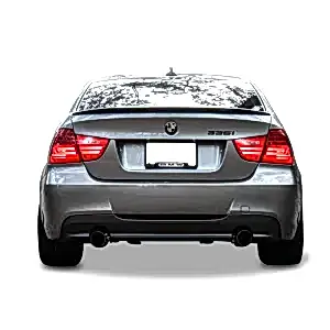 Bmw 3 Uyumlu Serisi E90 2006 - 2011 12844 Arka Tampon Eki - Difüzör (Plastik)