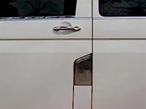 Volkswagen Transporter Uyumlu T5 Depo Kapağı Krom 2003-2010